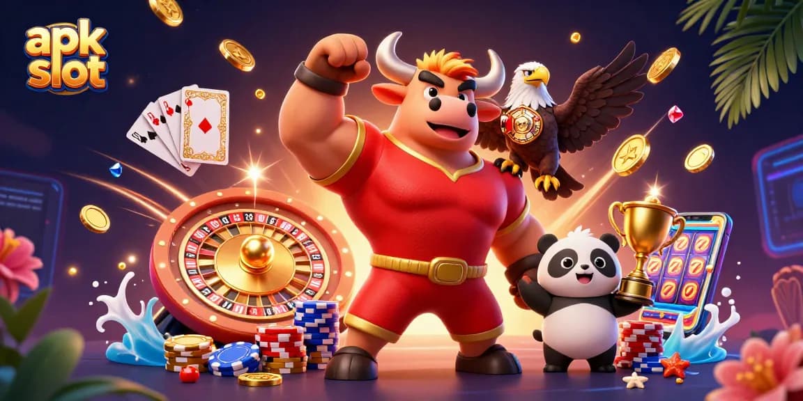 Pengalaman seru bermain apk slot dengan karakter menarik dan ratusan koin berkilauan.