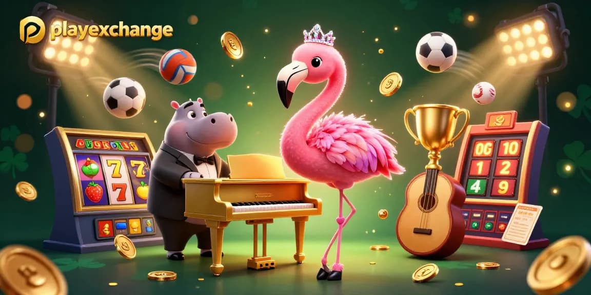 Experience thrilling jackpots and wins with playexchange in a vibrant casino atmosphere.