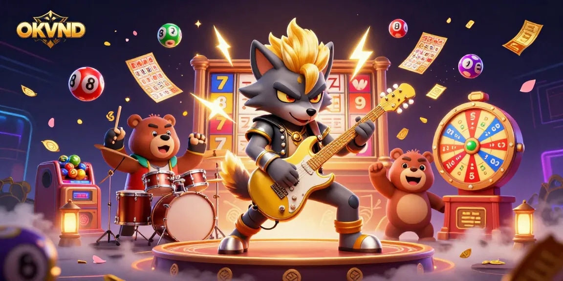 Experience OKVND slots with thrilling 3D gaming elements and dynamic casino action.