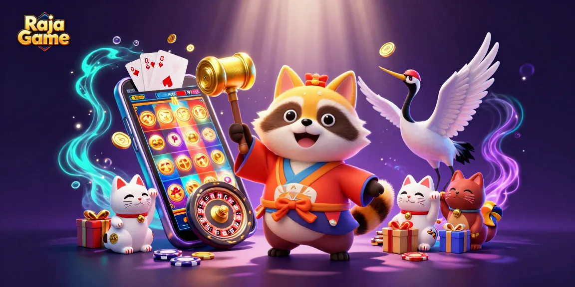 Engage in thrilling games and rewards with Raja Game's exciting slot adventures.