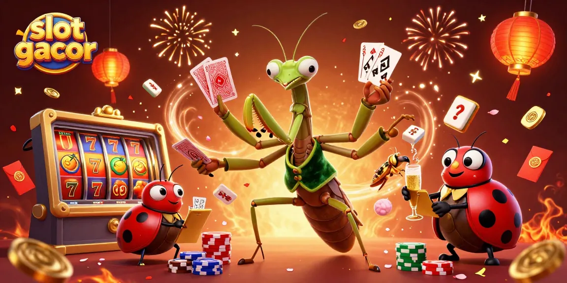 Experience slot gacor excitement with our vibrant 3D casino scene featuring dynamic characters and rich visual elements.