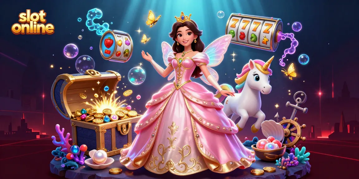 Spin the reels in a vibrant slot online scene with an enchanting Asian woman and a golden unicorn.