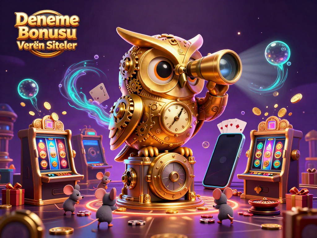 Experience exciting slots at Deneme Bonusu Veren Siteler with golden coins and vivid gaming elements.