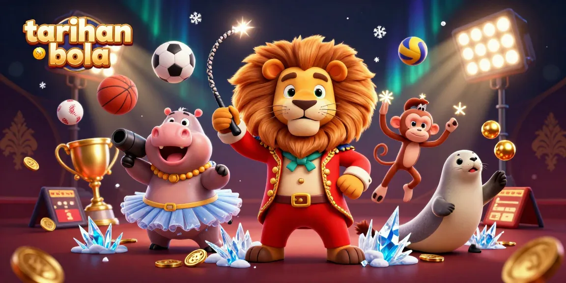 Experience thrilling taruhan bola moments with dynamic sports-themed 3D illustration featuring vibrant characters and energizing elements.