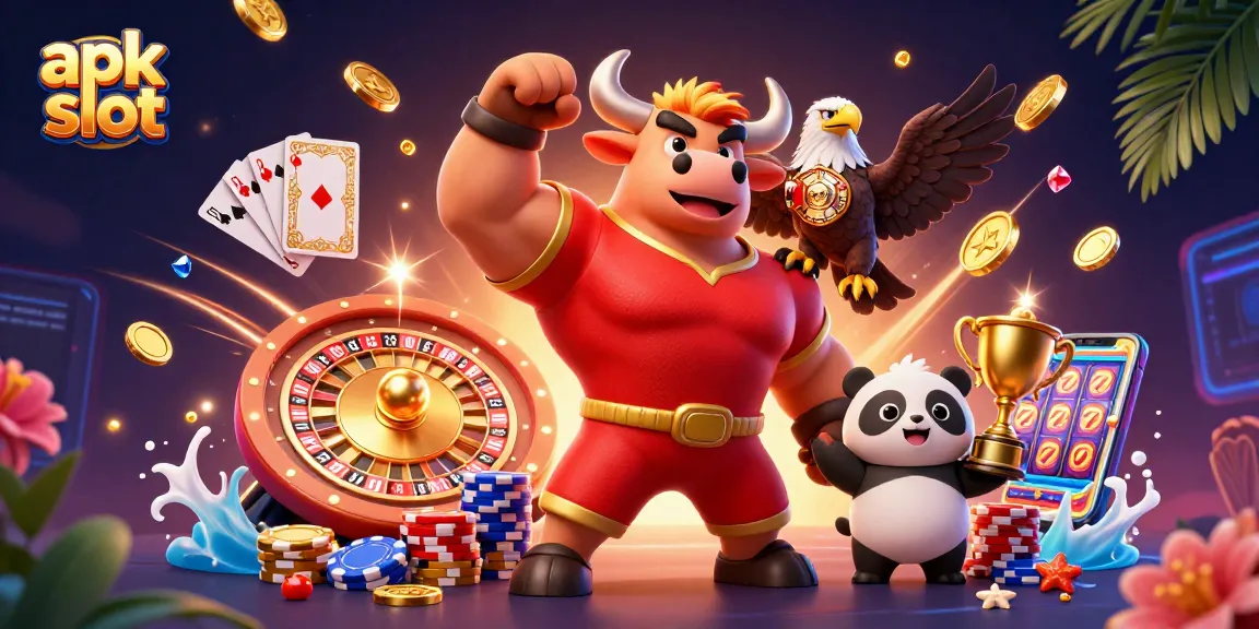 Pengalaman seru bermain apk slot dengan karakter menarik dan ratusan koin berkilauan.