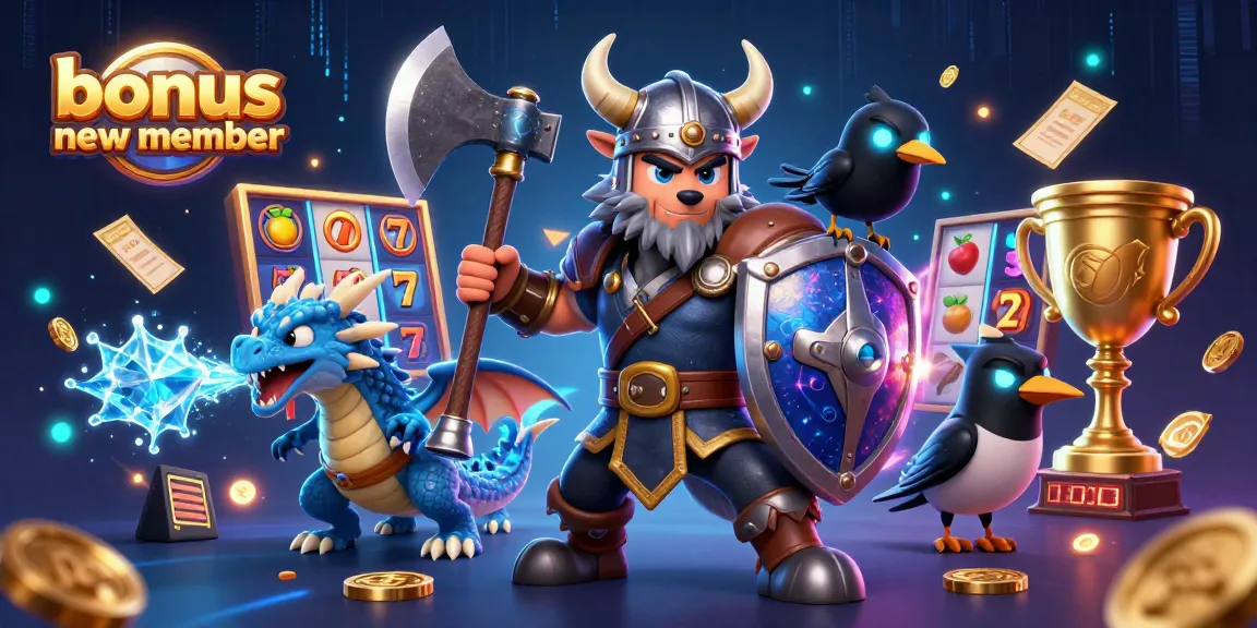 Engage with incredible action in bonus new member slots featuring exciting symbols and characters.
