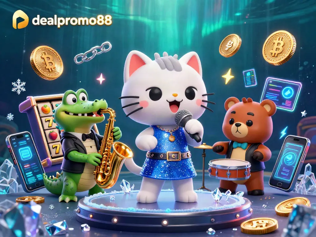 Experience thrilling wins at dealpromo88 with vibrant casino characters and dynamic gaming elements.