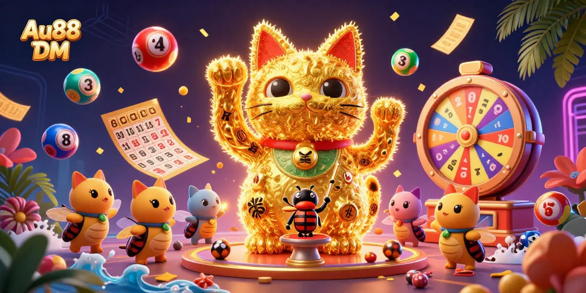 Celebrate with Au88 DM as golden fireflies light up a dynamic casino scene!