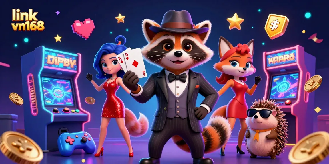 Engage in thrilling gameplay at link vn168 with charming characters and vibrant casino elements.
