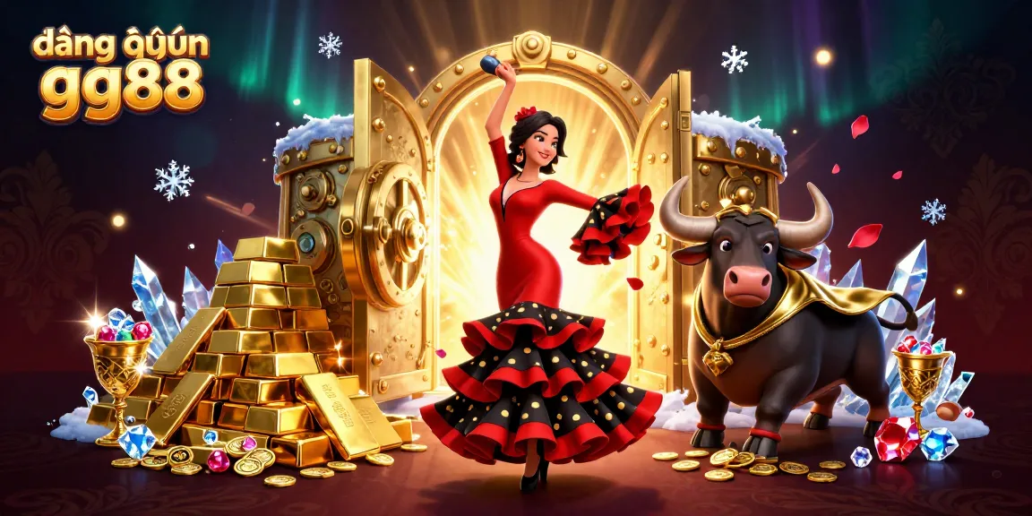 Engage in thrilling actions to đăng nhập gg88 and explore diverse games in this vibrant casino-themed illustration.