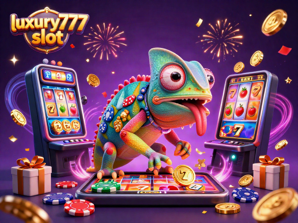 Gulir gulungan slot luxury777 slot untuk kemenangan yang mengagumkan dengan koin emas berhamburan.
