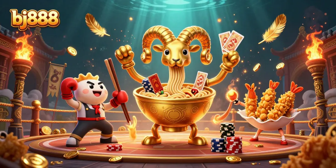 Experience thrilling bj888 action with animated characters in a vibrant casino environment full of excitement.