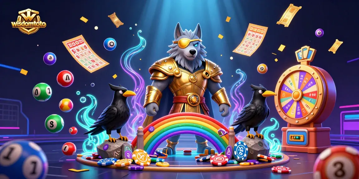 Menangkan hadiah menarik di wisdomtoto dengan suasana kasino yang penuh warna dan menawan.