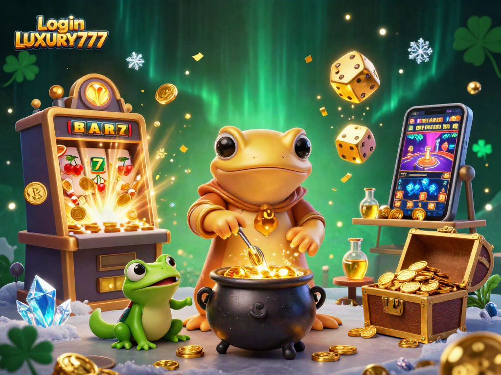 Masuk ke permainan seru Login LUXURY777 dan lihat alkimia emas keajaiban!