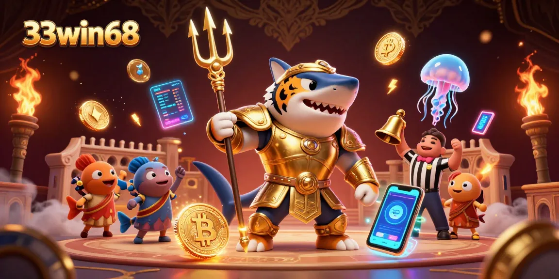 Experience the thrill of gambling with 33win68 featuring an epic underwater showdown!
