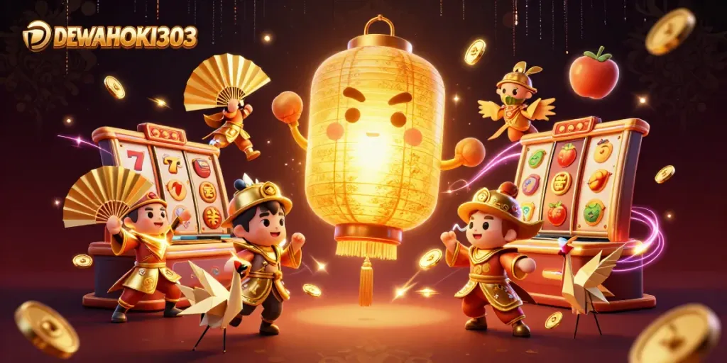 DEWAHOKI303 menghadirkan permainan slot lengkap dan menarik dalam ilustrasi 3D yang menawan.