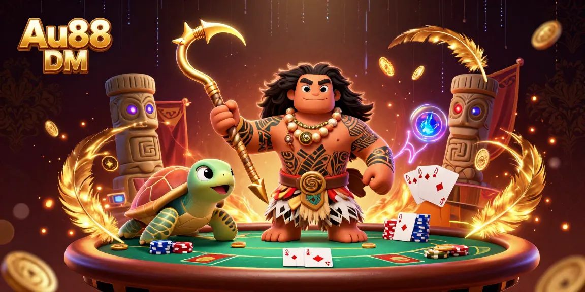 Win big at Au88 DM with thrilling poker games featuring vibrant characters and dynamic action.