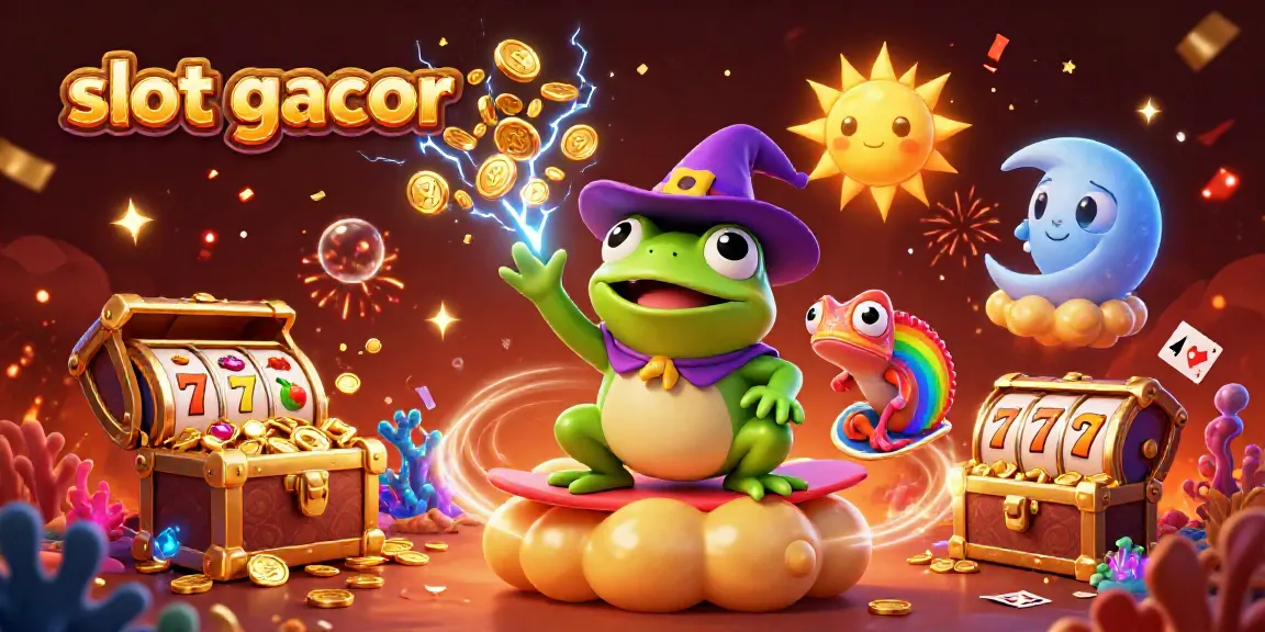 Experience the excitement of slot gacor with magical characters and dynamic casino elements.