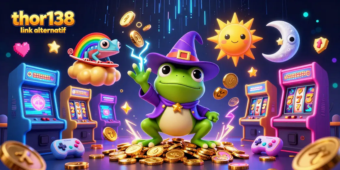 Mengaktifkan thor138 link alternatif saat bermain slot dengan pengganda koin emas dan keberuntungan di kasino.