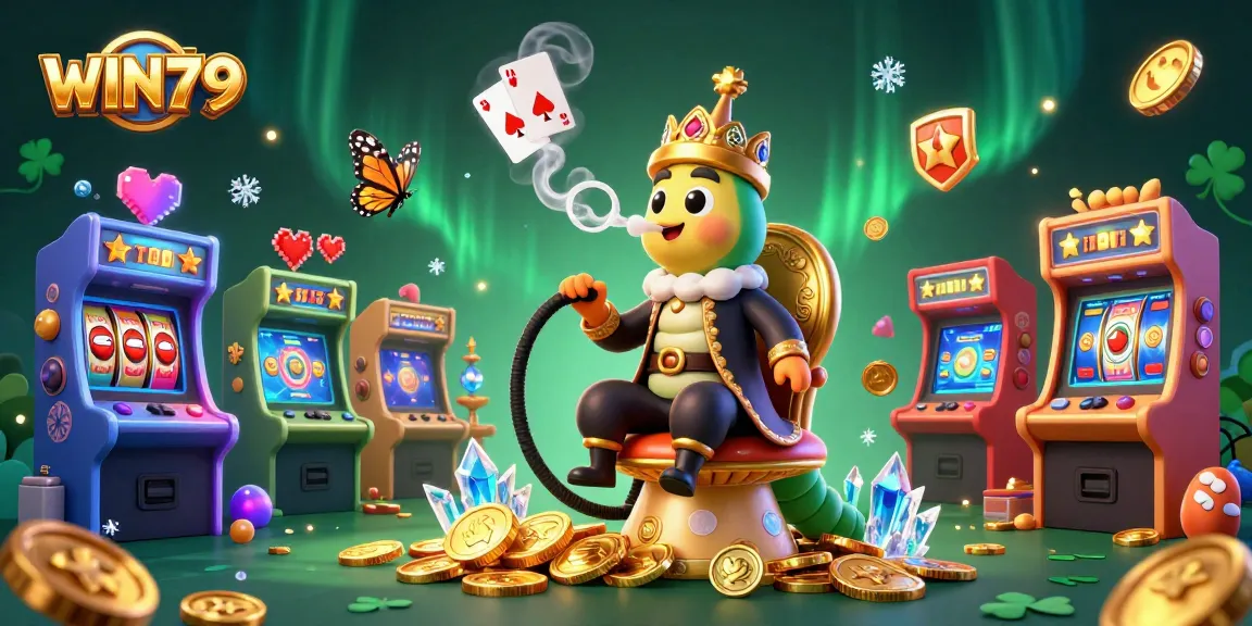 Experience the thrill of slots and poker at WIN79 with vibrant gaming elements in action.
